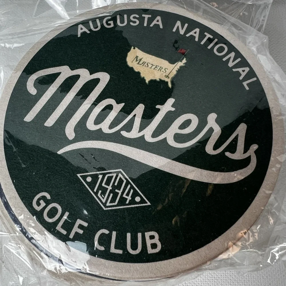 Masters Augusta National Golf Club Coasters Assorted Set of 20 Green 1934 Logo